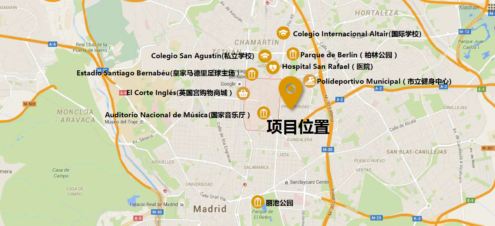 移民帮西班牙马德里市中心朝阳高级酒店式公寓-MADA028