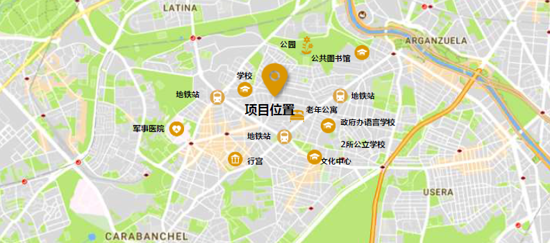 移民帮西班牙马德里区域中心长期租约著名连锁超市-MADC035