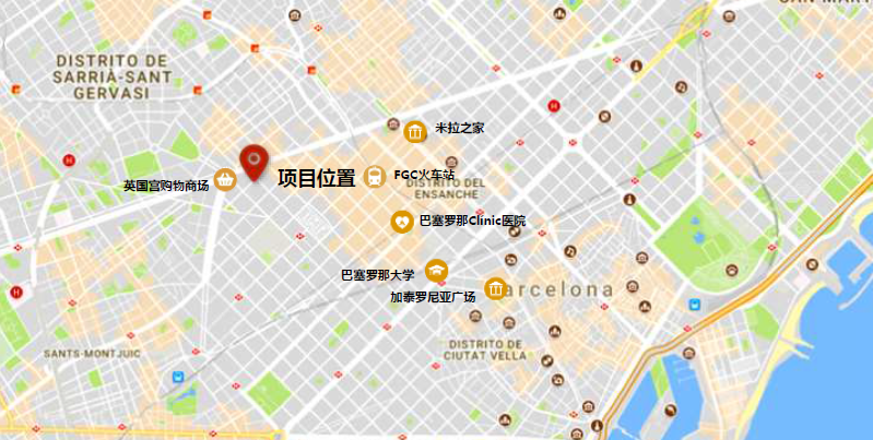 移民帮西班牙巴塞罗那市中心繁华商业区著名西餐厅-BCNC034