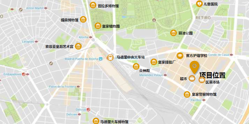 移民帮西班牙马德里市中心丽池区连锁美妆店-MADC045