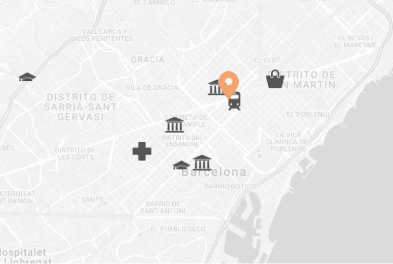 移民帮西班牙巴塞罗那市中心精贵地段豪华公寓-APDI016