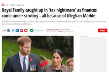 因为梅根，美国现在要向英国王室收税了……
