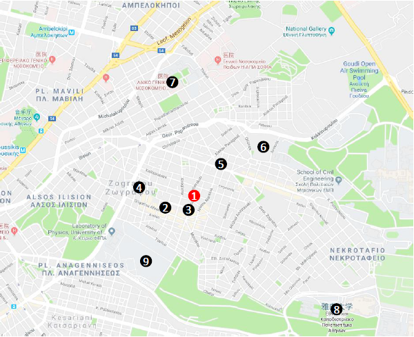 移民帮希腊市中心佐格福公寓A-3284