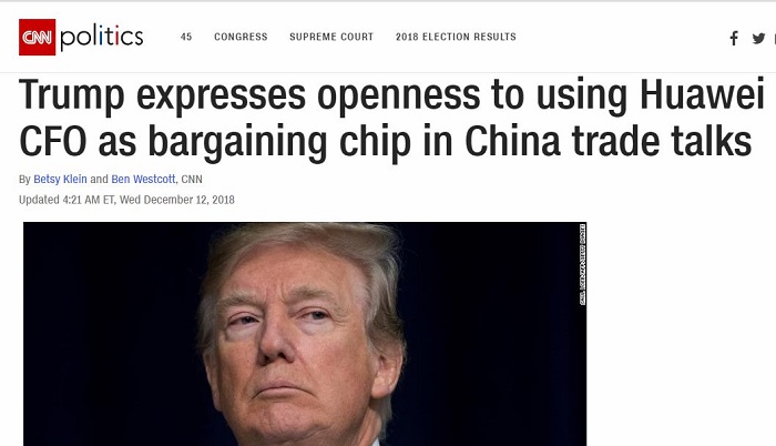 特朗普说打算干预“孟晚舟案”，他能怎么干预？