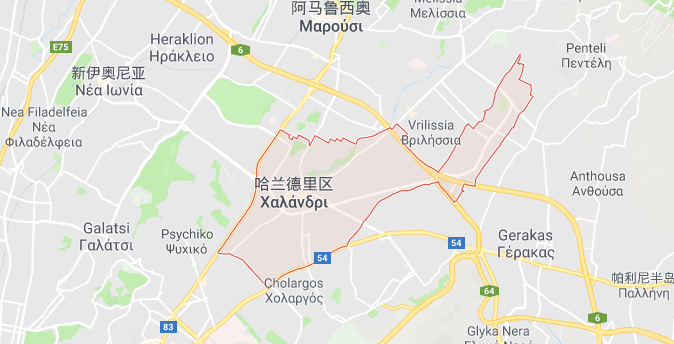 移民帮雅典北部区域哈兰德里 Chalandri公寓-独家新房K26