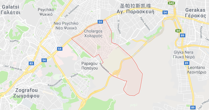 移民帮雅典北部区域Cholargos公寓-13617