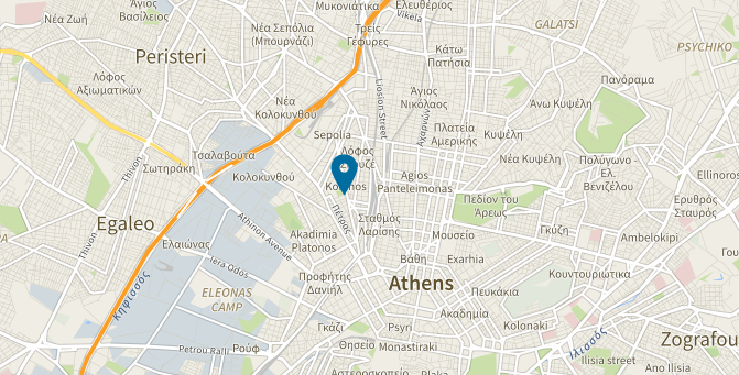 移民帮雅典中心区域Kolonos－Kolokinthous公寓-44399