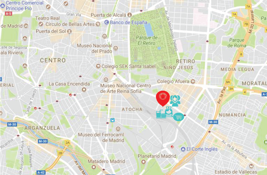 移民帮西班牙马德里市中心精装三室两卫-YMP-V189