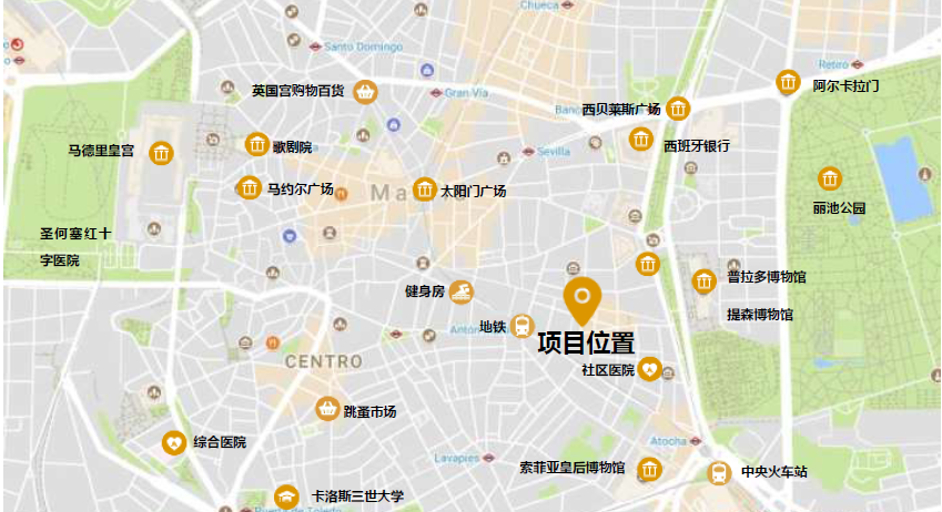 移民帮西班牙马德里老城区复古挑高公寓-MADA042