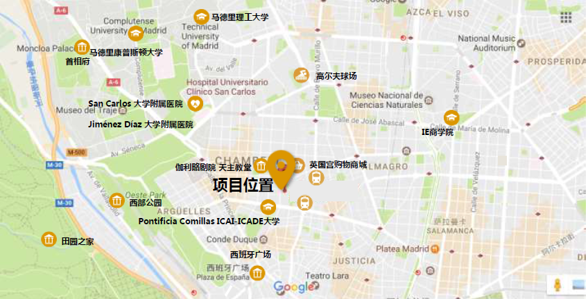 移民帮西班牙马德里英国宫旁长期租约高端美容店-MADC017