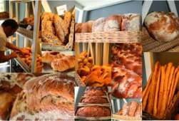 西班牙巴塞罗那近西班牙广场商业街面包店-BCNC063