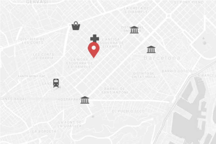 移民帮西班牙巴塞罗那繁华商业区办公室-BCNC069