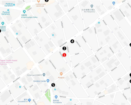 移民帮希腊雅典市中心塞纳公寓-A-7267