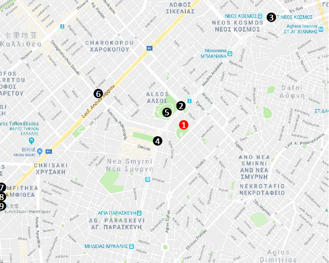 移民帮希腊雅典南部希斯公寓-A-6390