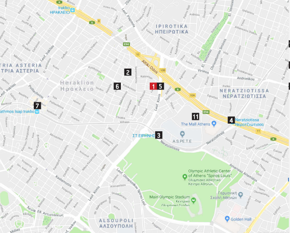 移民帮希腊雅典北部范纳尔公寓FANAR-A-4142