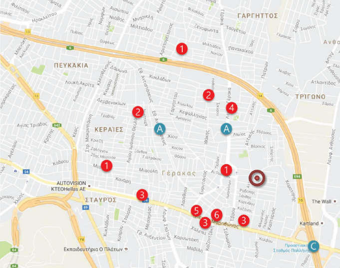 移民帮希腊雅典北部尤文联排别墅 Euvo Mesonette-A-1528