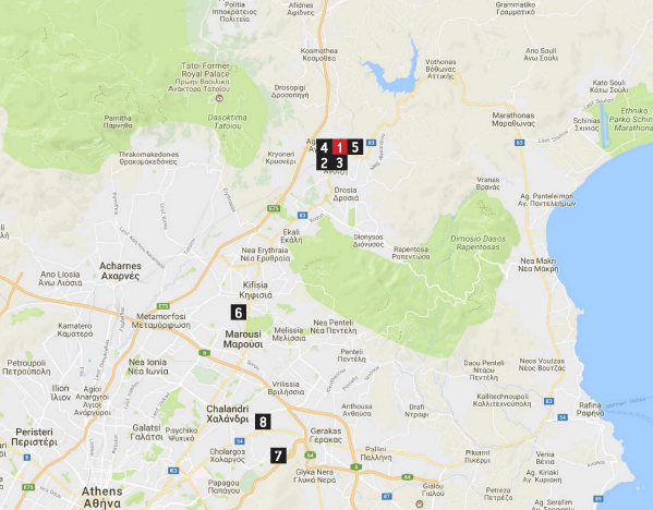 移民帮希腊雅典北部斯蒂芬公寓STEFAN-A-5502