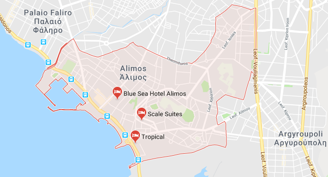 移民帮雅典南部沿海区域阿利莫斯 Alimos公寓-44677