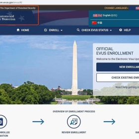 赴美人员谨防EVUS钓鱼网站，已有多人被骗，这些分辨技巧你应知道！