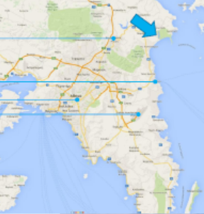 移民帮希腊雅典西部麦森联排别墅Marathon Mesonettes-A-1402