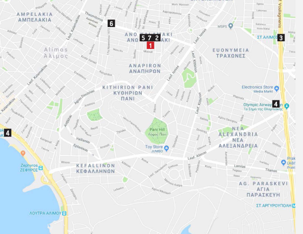 移民帮希腊雅典南部丝诺公寓SKOPEL-A-3242