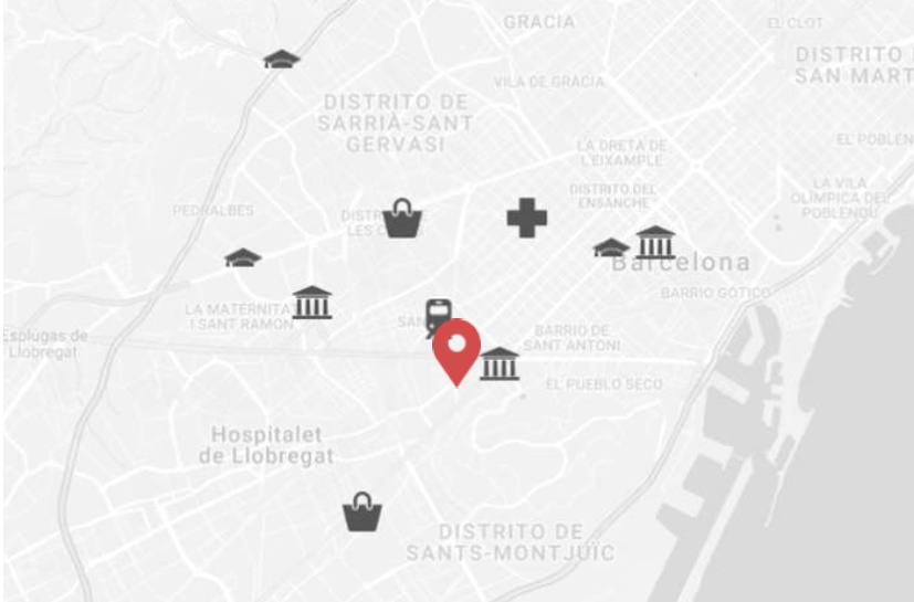 移民帮西班牙巴塞罗那近西班牙广场商业街面包店-BCNC063