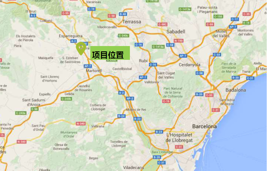 移民帮西班牙巴塞罗那现代主义山景花园泳池别墅-CASX010