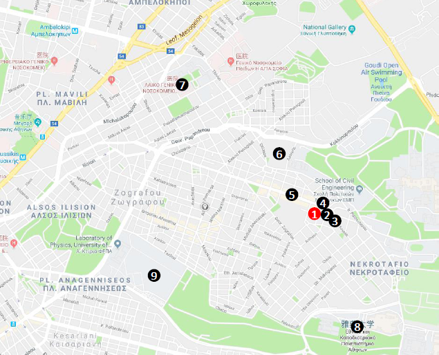 移民帮希腊雅典市中心罗登公寓-A-5693