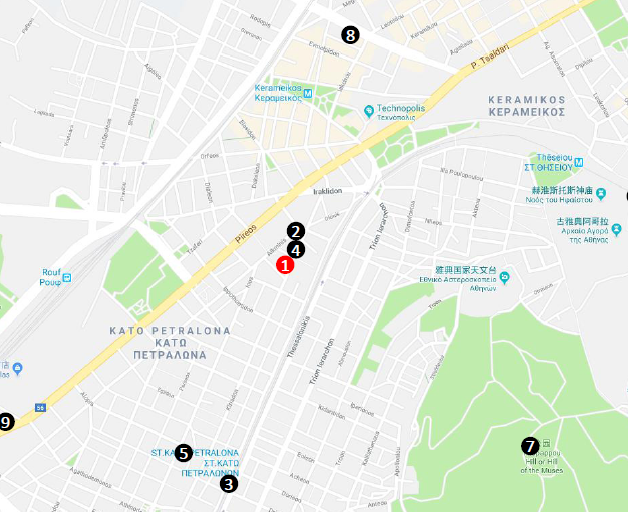 移民帮希腊雅典市中心鸣升公寓-A-4694