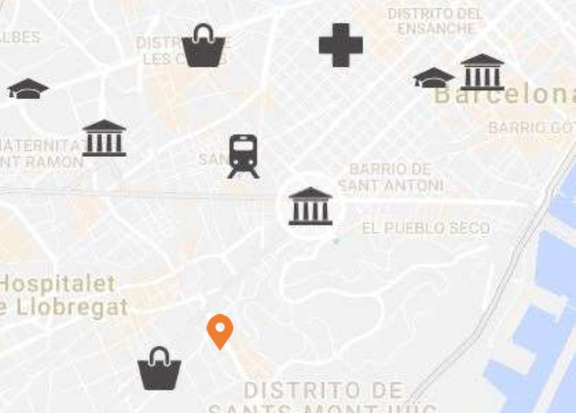 移民帮西班牙巴塞罗那国际会展中心旁精装公寓-BCNA092