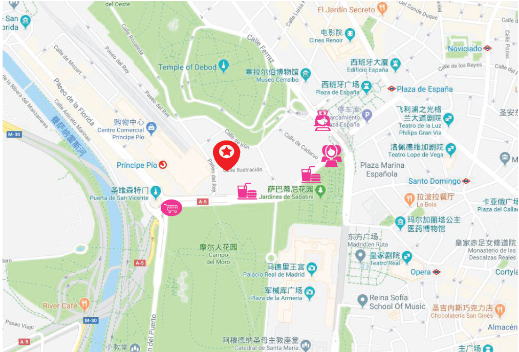 移民帮【50万欧两套】西班牙马德里中心皇宫区精美复式小公寓-YMP-V318