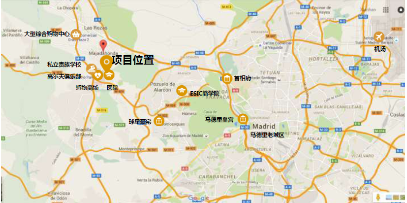 移民帮西班牙马德里西北富人区精装雅居-MADA030