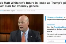 追着华为和孟晚舟不放的美国司法部长惠特克，到底是什么来头？