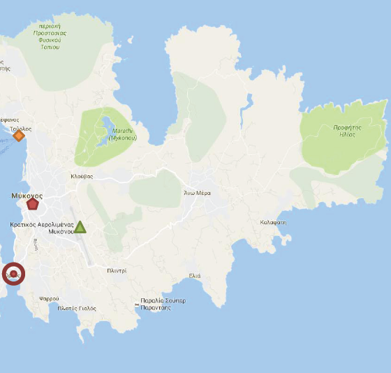 移民帮希腊雅典东部Kykonos岛奥诺斯公寓Ornos Apartments-I1