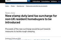 英国即将征收海外买家税，这样操作更省钱！