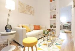 西班牙马德里中心富人区北欧风小公寓2室1卫-YMP-V370