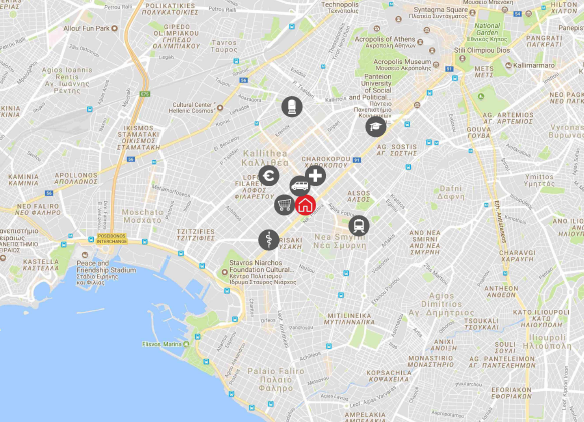 移民帮希腊雅典南部帕纳格公寓PANAG-A-8182