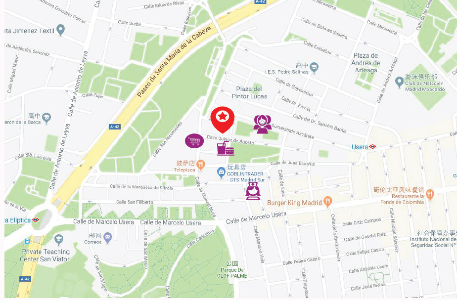 移民帮西班牙马德里西南生活区近华人区舒适三居室-YMU-V670