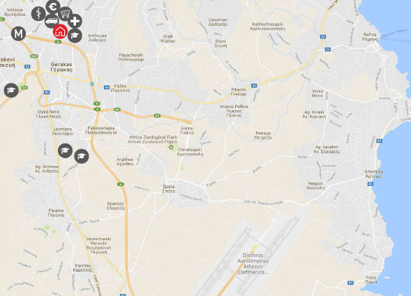 移民帮希腊雅典北部伊莱克公寓 ILEKTRA-A-5525