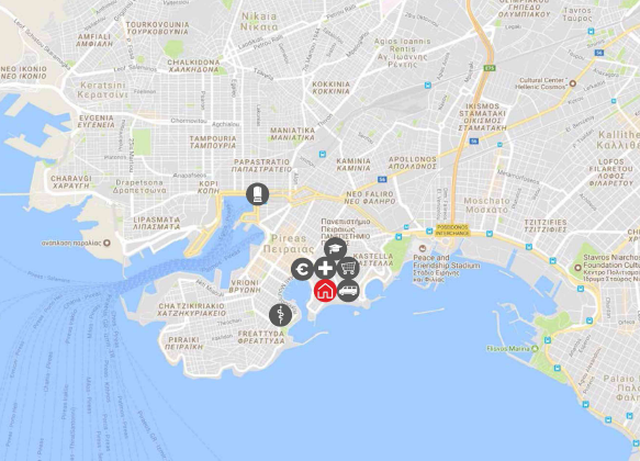 移民帮希腊雅典西部比港区卡拉茨公寓KARATZ-A-7942