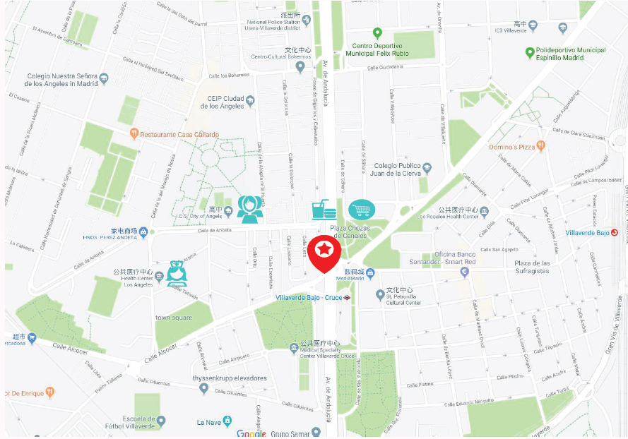 移民帮西班牙马德里南部扩展区主街旁阳光四居室-YMGR-V493