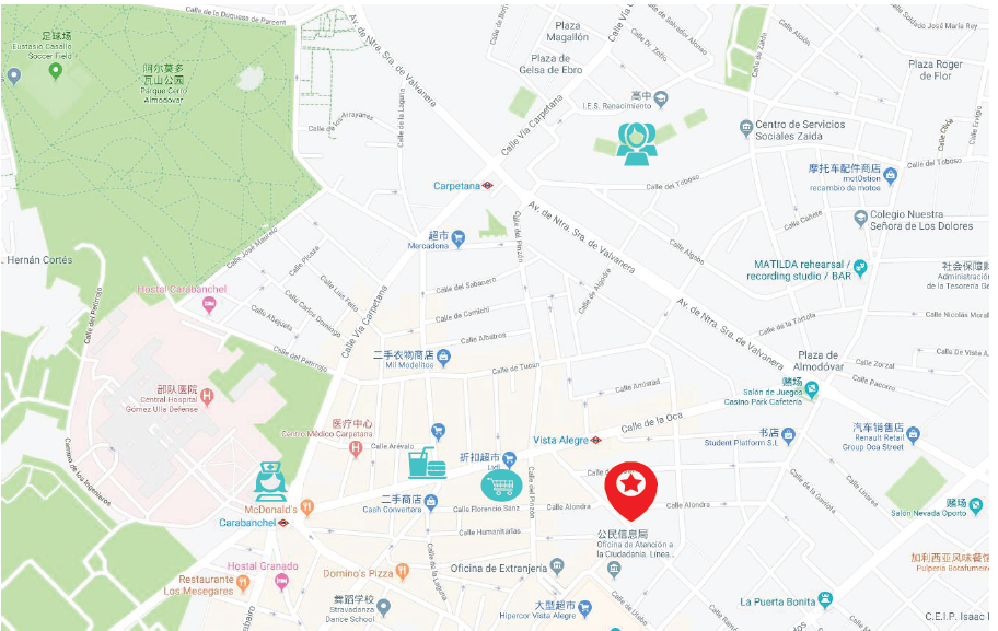 移民帮西班牙马德里西南生活区维斯塔格里宫明亮大四居-YMGR-V519