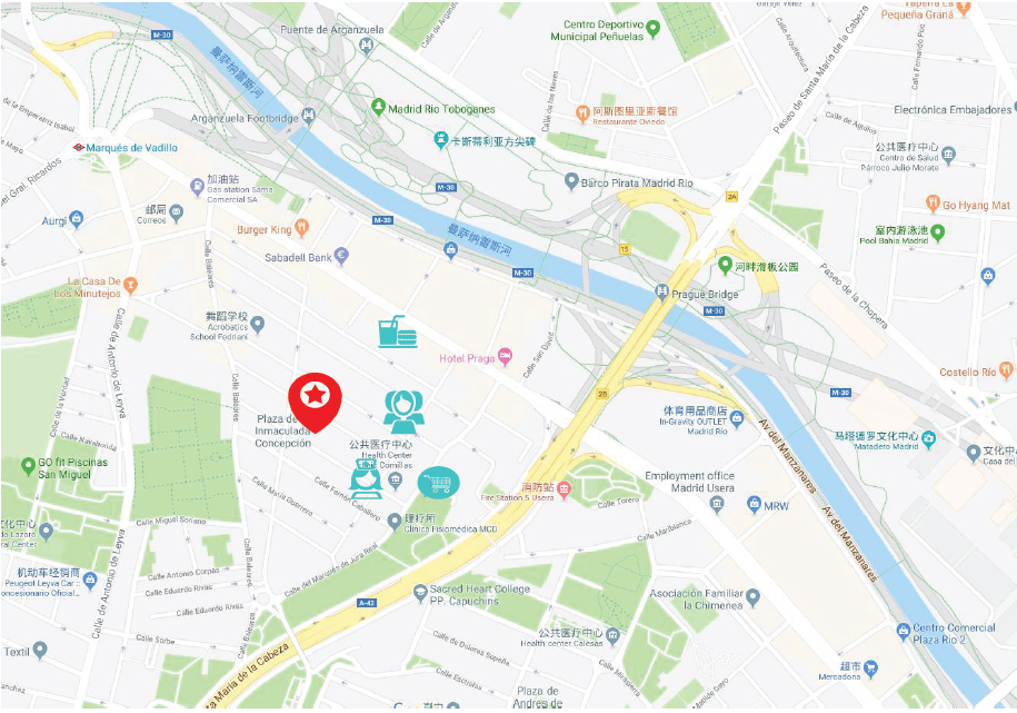 移民帮西班牙马德里西南生活区近河精美露台花园三居室-YMGR-V515