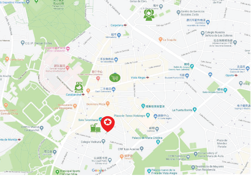 移民帮西班牙马德里西南生活区维斯塔格里宫旁三居室-YMO-V615