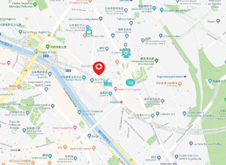 移民帮西班牙马德里中心富人区马塔德罗文化中心高颜值公寓-YMGR-V444