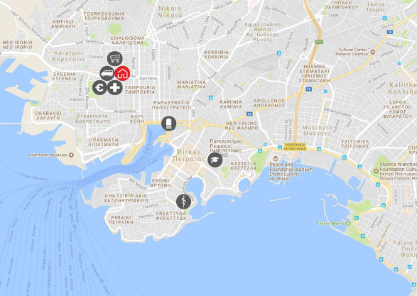 移民帮希腊雅典南部比港区焦洱玛公寓 CHORMOV-A-7742