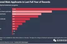 过去12个月多米尼克投资入籍计划批准了2,100份申请，很可能是世界纪录