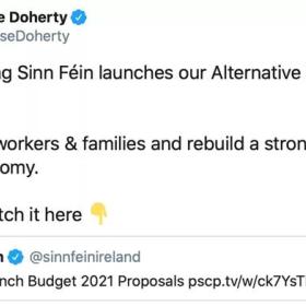 爱尔兰2021年财政预算破纪录，加大对疫情的资金投入