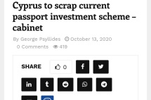 突发：塞浦路斯11月1日正式关停公民投资计划！移民还需趁早...