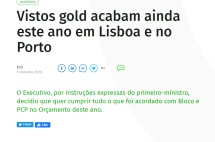 葡萄牙购房变政在即，来看10月最新黄金居留许可数据！